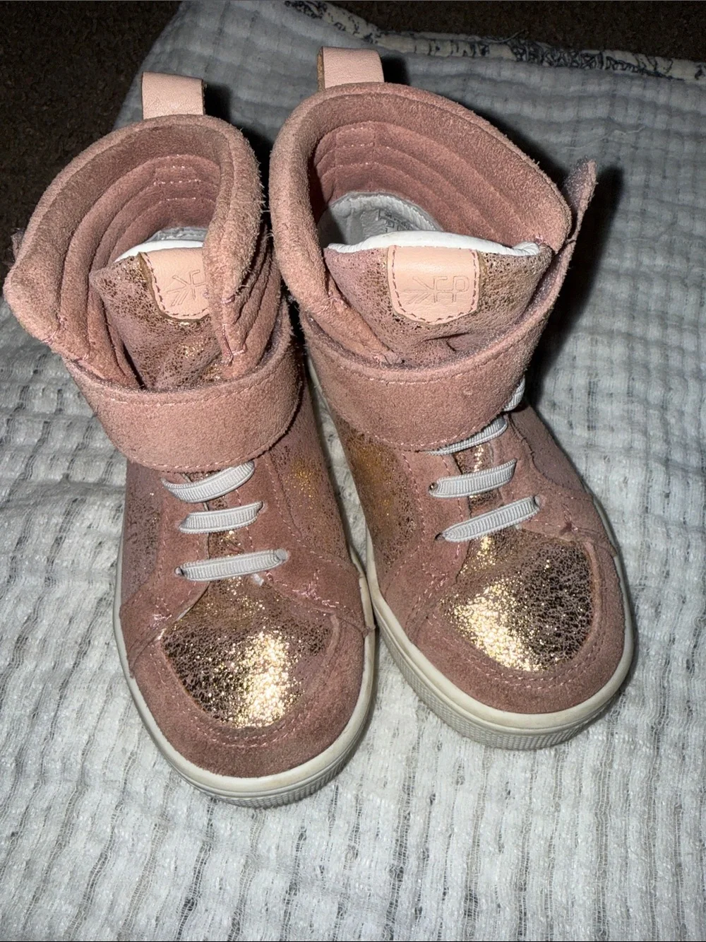 Freshly Picked Toddler High-Top Sneakers - Rose